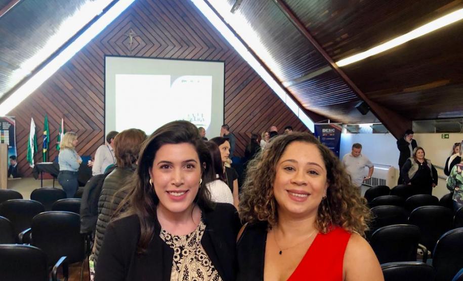 DPPR coordena Plano de Enfrentamento à Violência Sexual Mariana Levorato, psicóloga da DPPR, e doutora Patrícia Rodrigues Mendes, defensora do Foro Descentralizado do Boqueirão.