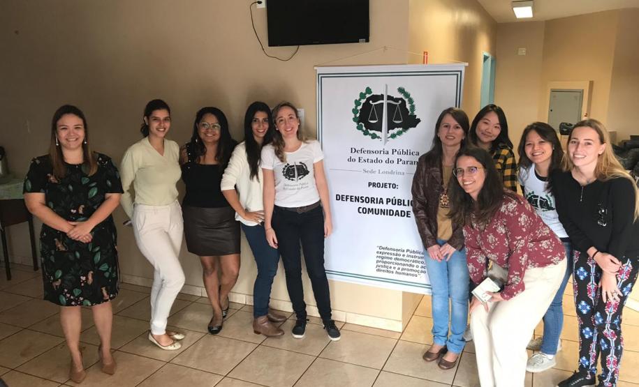 Equipe da DPE-PR de Londrina.