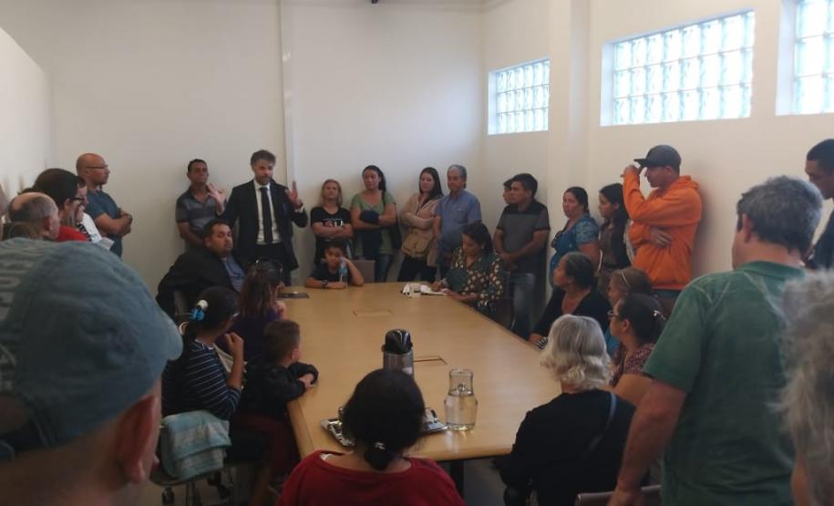 O encontro aconteceu na Sede Central de Atendimento em Curitiba