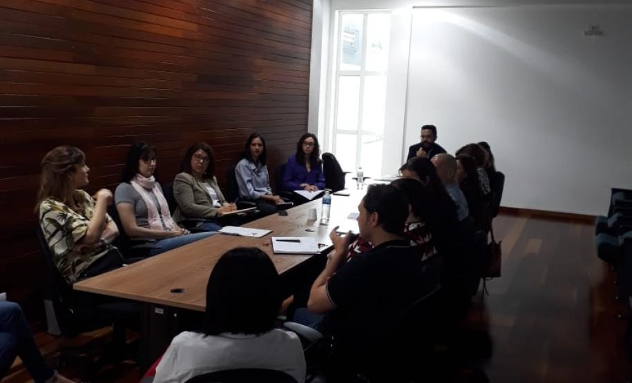 NUDIJ segue rotina de inspeção das unidades de internação de adolescentes no interior reunião realizada com a rede de proteção do município de Londrina
