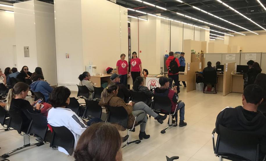 Projeto “Educação em Direitos: Saúde da Mulher” tem sua 3ª palestra Palestrantes voluntárias da AAMA, Daniele Banzzatto e Terezinha Parizotto.