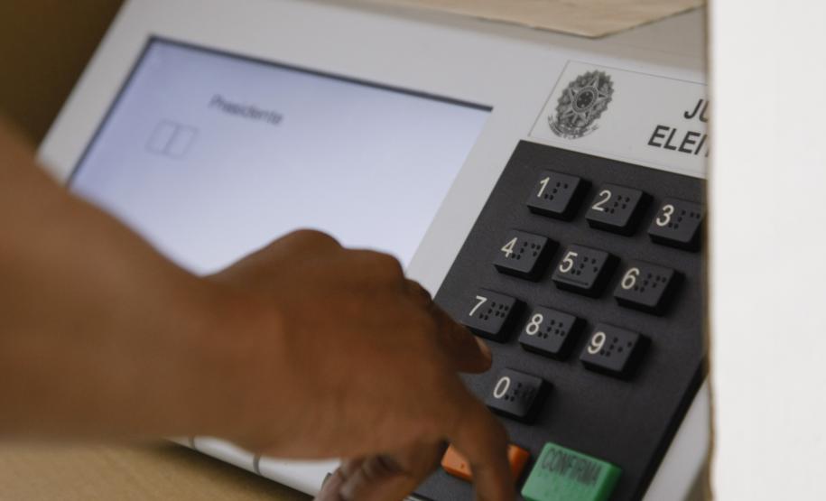 Defensoria promove eleição para o cargo Geral Urna eletrônica. (Foto ilustrativa)