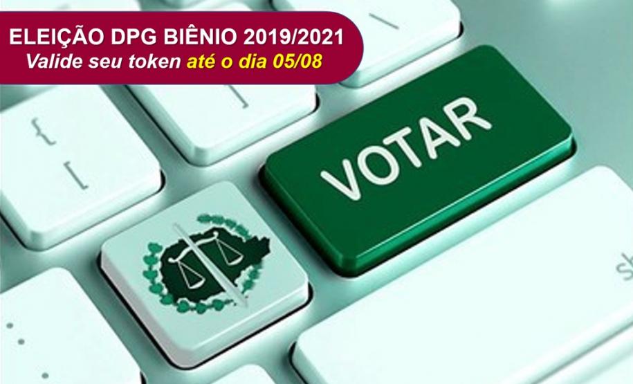 O período para validação é de 22/07/2019 a 05/08/2019