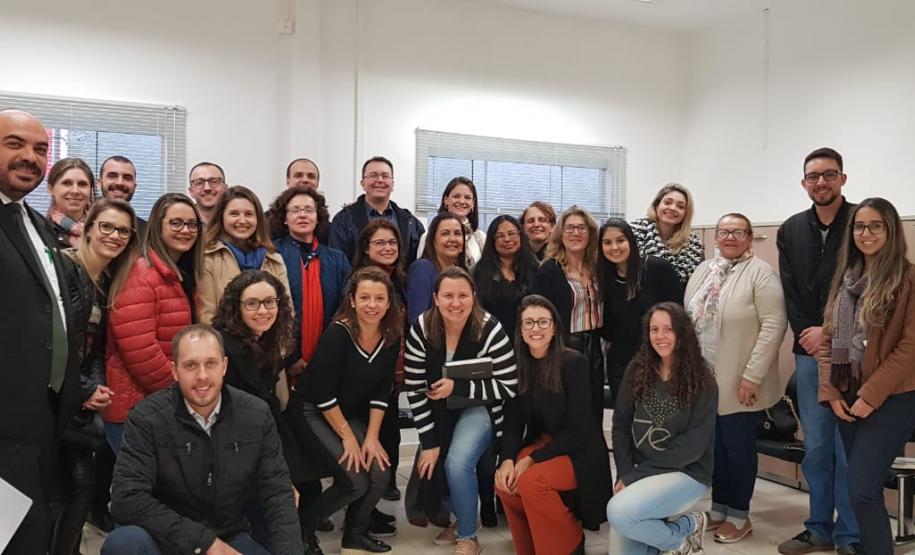O encontro do dia 19 reuniu a rede de proteção da cidade de Cascavel