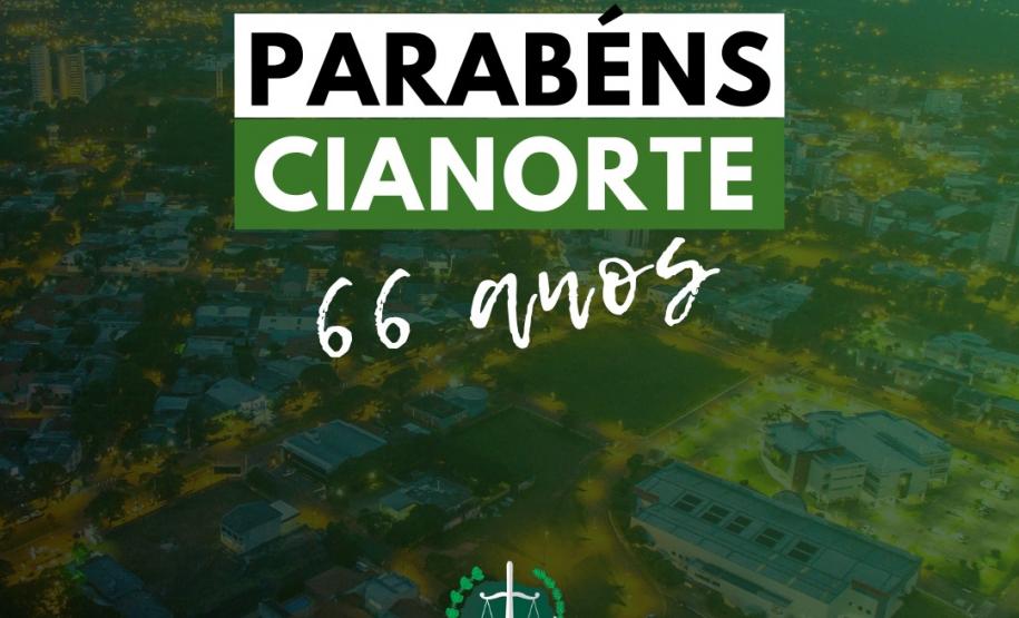 Parabéns Cianorte Parabéns Cianorte
