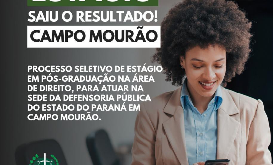 DPE-PR divulga resultado do processo seletivo DPE-PR divulga resultado do processo seletivo