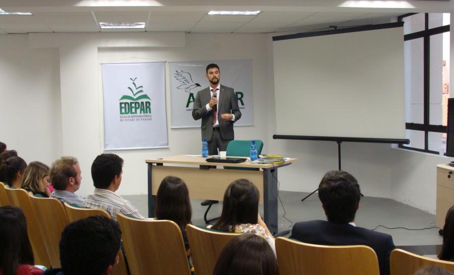 O defensor Rodolpho Mussel de Macedo, da área Criminal.