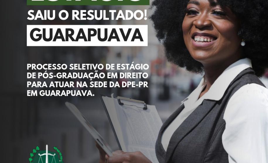 DPE-PR divulga resultado do processo seletivo DPE-PR divulga resultado do processo seletivo