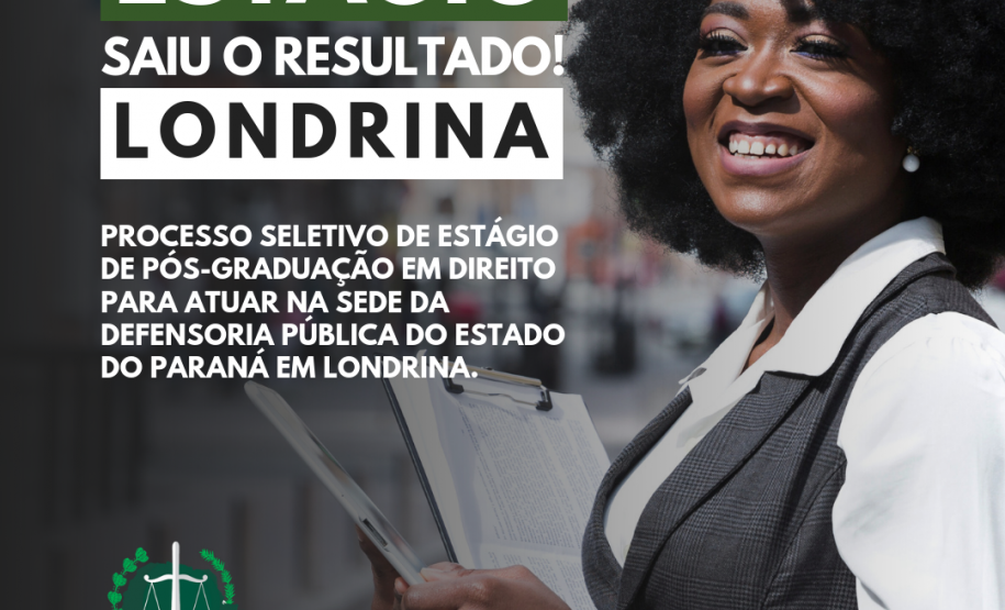 DPE-PR divulga resultado do processo seletivo DPE-PR divulga resultado do processo seletivo