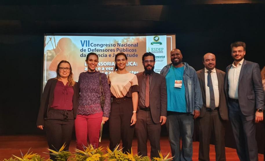 DPE-PR participa do VII Congresso Nacional de Defensores Públicos da Infância e Juventude