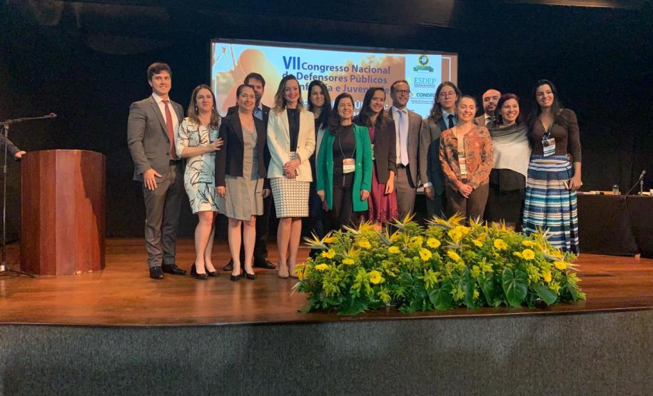 DPE-PR participa do VII Congresso Nacional de Defensores Públicos da Infância e Juventude