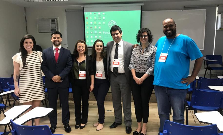 Equipe da DPE-PR participante do Congresso.