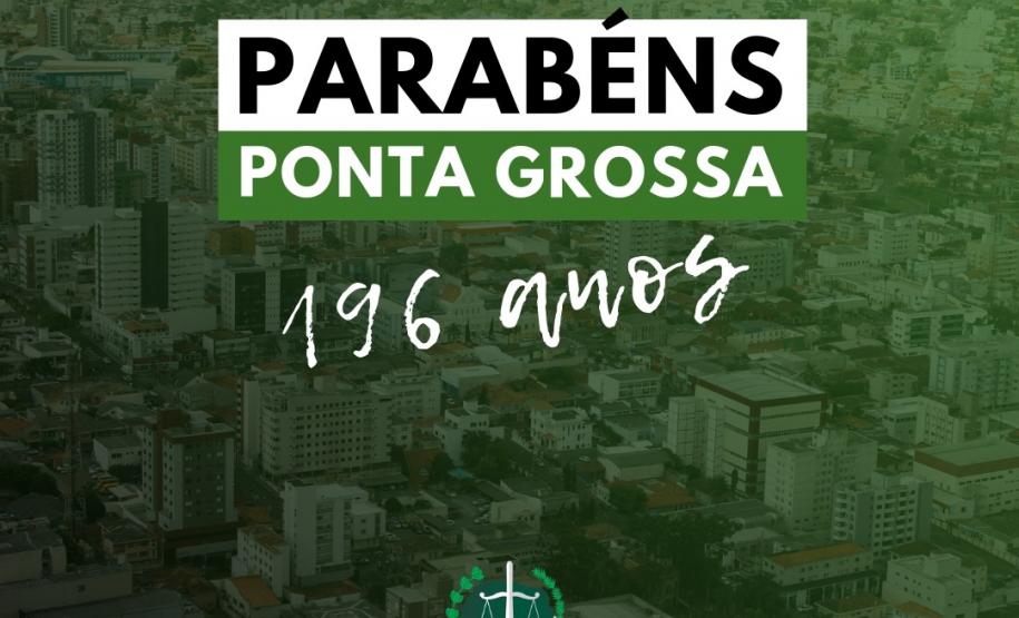 Parabéns Ponta Grossa