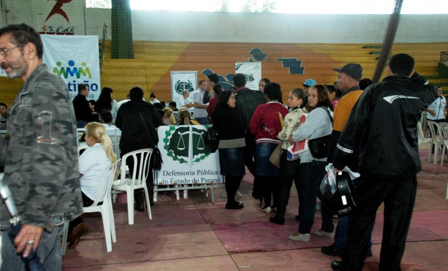 Defensoria participa do primeiro “Mutirão da Cidadania” de 2014.