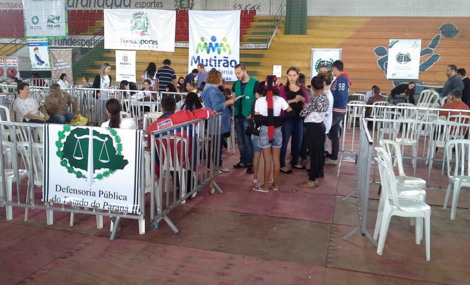 Defensoria participa do primeiro “Mutirão da Cidadania” de 2014.