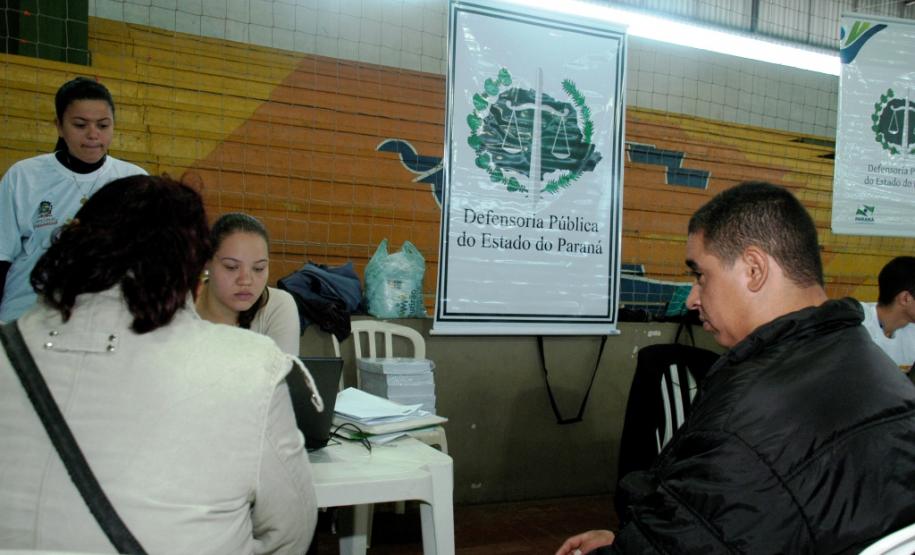 Defensoria participa do primeiro “Mutirão da Cidadania” de 2014.
