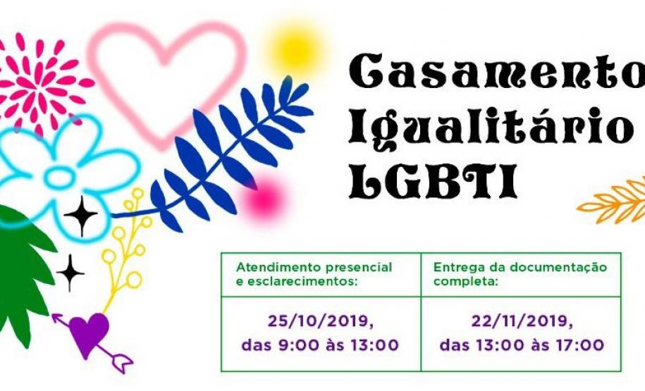 Ao todo, 20 casais poderão oficializar a união, com direito a cerimônia de celebração