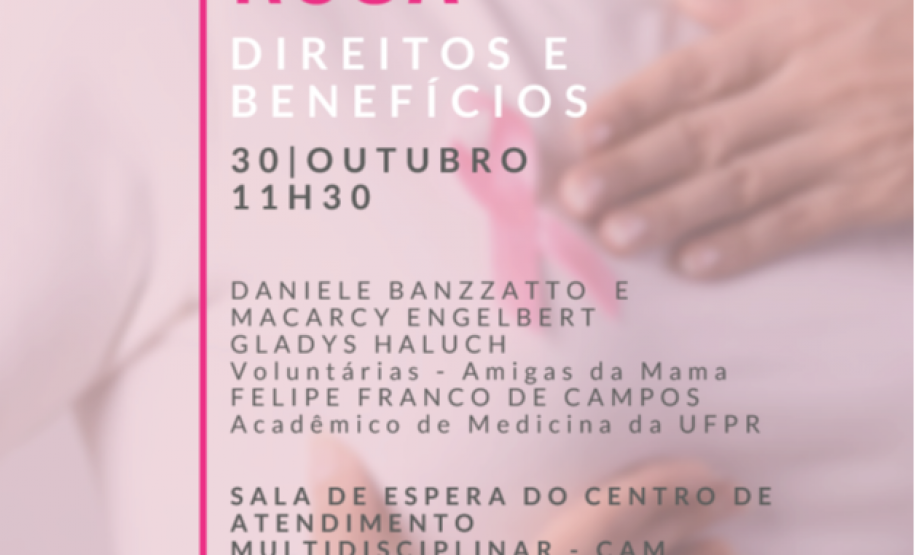 DPE-PR organiza roda de conversa sobre a saúde da mulher