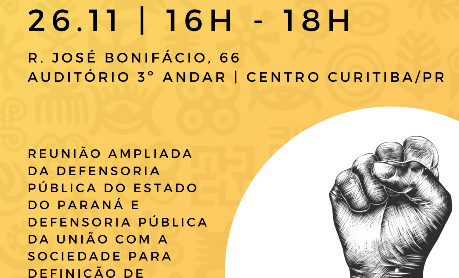 DPE-PR promove reunião com lideranças dos movimentos sociais negros do Paraná DPE-PR promove reunião com lideranças dos movimentos sociais negros do Paraná