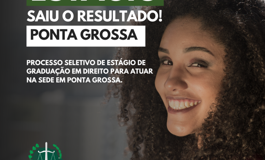 DPE-PR divulga resultado final do processo seletivo em Ponta Grossa