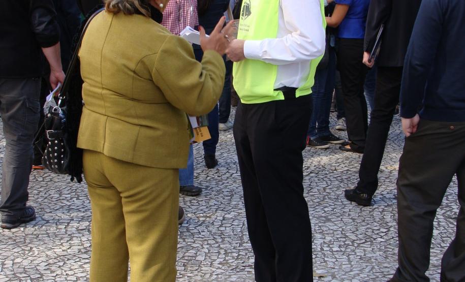 DPPR atende em tenda montada no centro de Curitiba