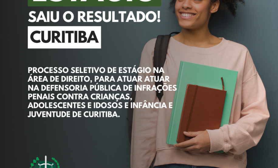 DPE-PR divulga resultado final do processo seletivo em Curitiba Confira a lista