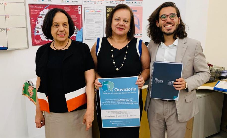Encontro aconteceu na Sede Central de Atendimento da DPE-PR