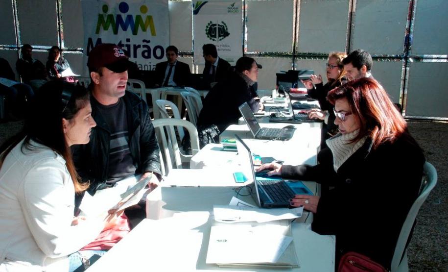 DPPR participou do Mutirão da Cidadania em Wenceslau Braz