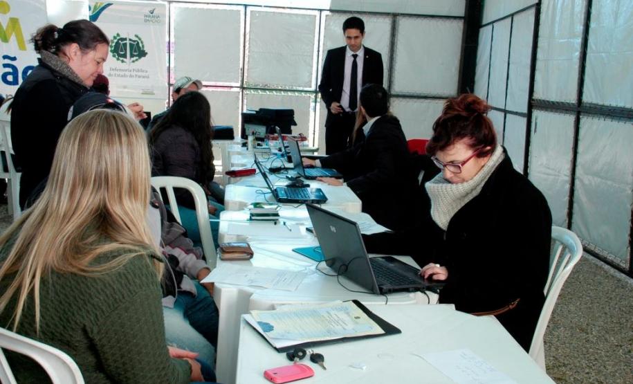 DPPR participou do Mutirão da Cidadania em Wenceslau Braz