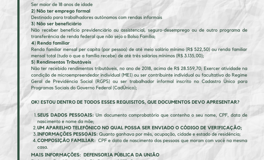Iniciativa visa esclarecer principais dúvidas da medida que vai contribuir no enfrentamento do COVID-19.