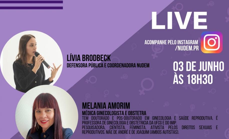 NUDEM convida médica ginecologista e obstetra para esclarecer dúvidas sobre o tema.