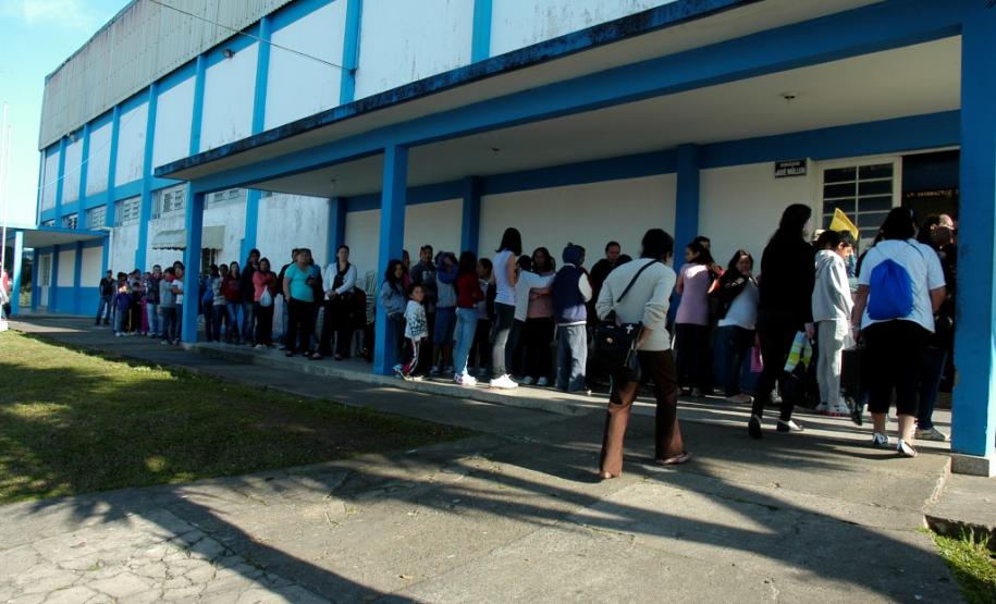 O evento foi realizado no Ginásio de Esportes José Müller (XV de Novembro), na Praça Santo Ângelo.