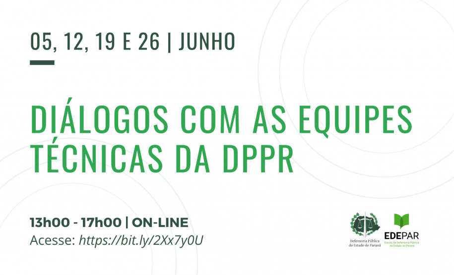 1º Encontro remoto das Equipes técnicas da DPE-PR