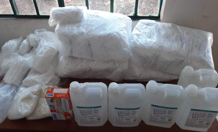 Secretaria de Saúde em Cornélio Procópio atende pedido da DPE-PR e distribui kits de proteção ao COVID-19 em cadeia pública local.
