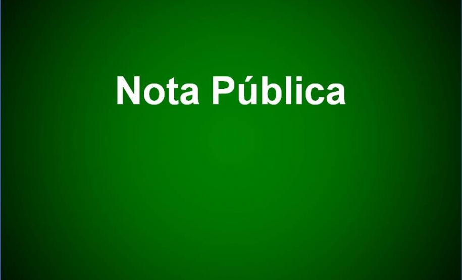 Nota Pública