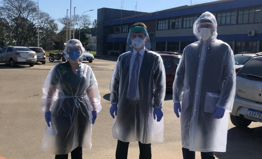 DPE-PR visita presos contaminados por COVID-19 na Penitenciária Estadual de Piraquara