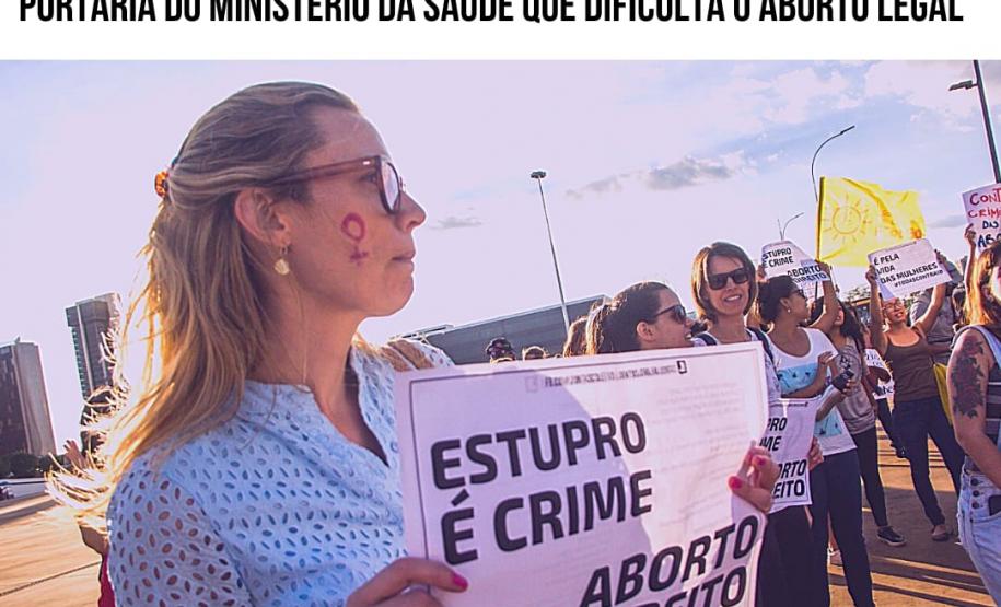 No documento, órgão recomenda a imediata revogação da portaria emitida pelo Ministério da Saúde