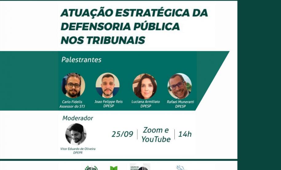 DPE-PR promove evento de atuação estratégica da Defensoria nos tribunais