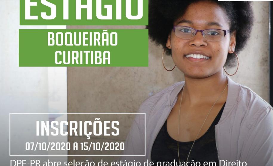 DPE-PR abre vagas de estágio em Curitiba