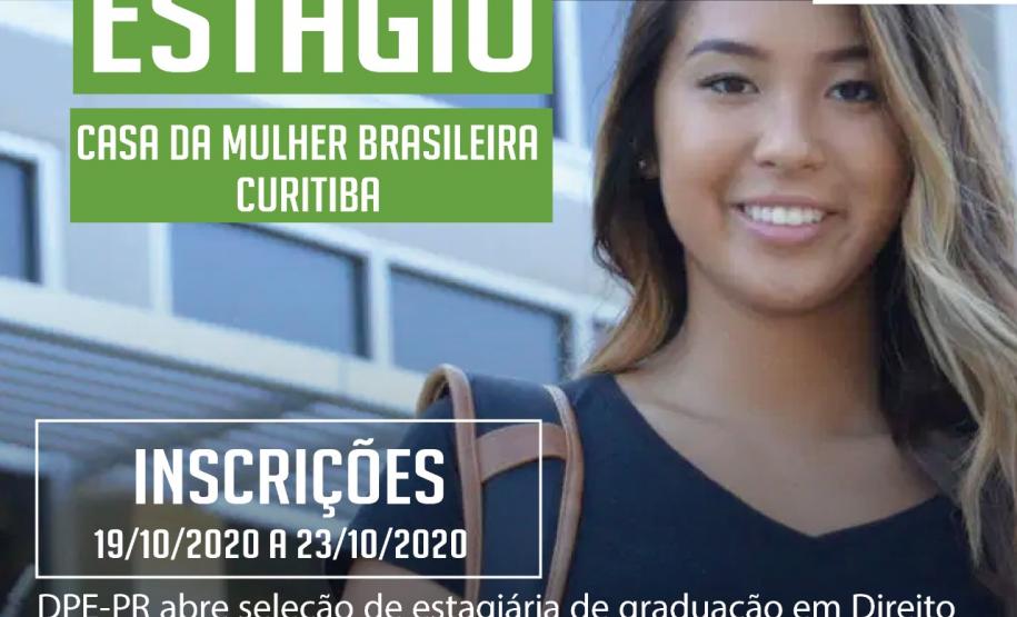 DPE-PR abre vagas de estágio na CMB em Curitiba