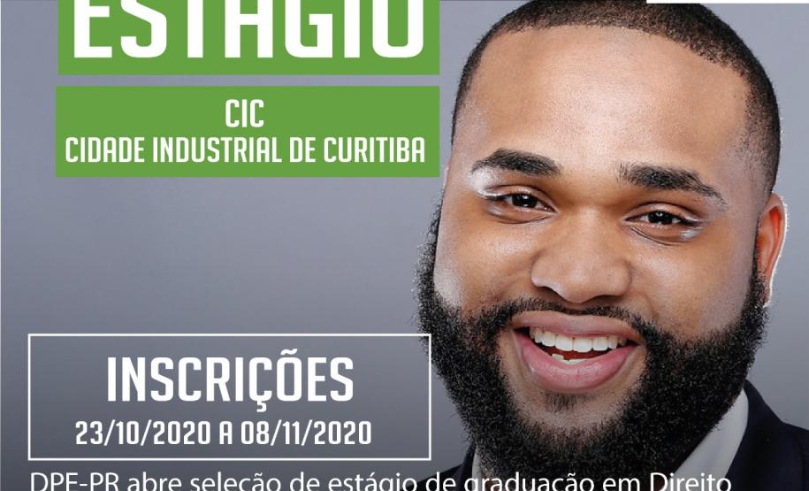 DPE-PR abre vagas de estágio em Curitiba.