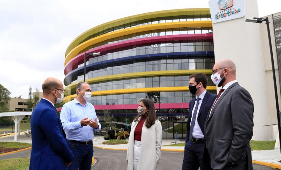 A unidade hospitalar é referência no tratamento oncopediátrico
