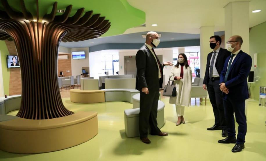 A unidade hospitalar é referência no tratamento oncopediátrico