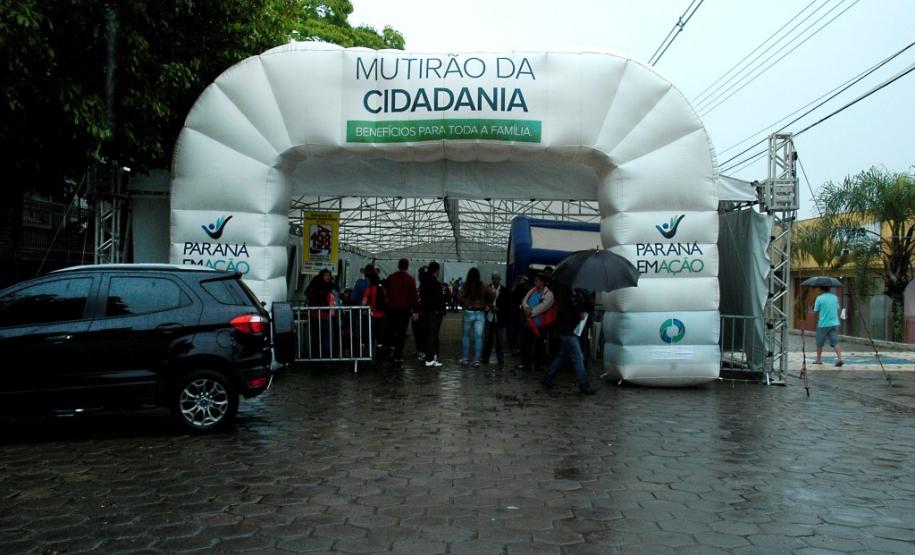 O Mutirão da Cidadania – O Paraná em Ação foi realizado no último fim de semana (20 e 21/09) em Ibaiti, no norte pioneiro.