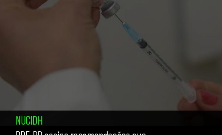 Recomendações NUCIDH