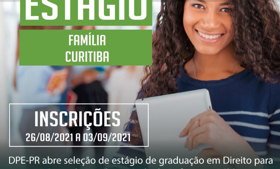 DPE-PR abre vaga de estágio para estudantes de direito