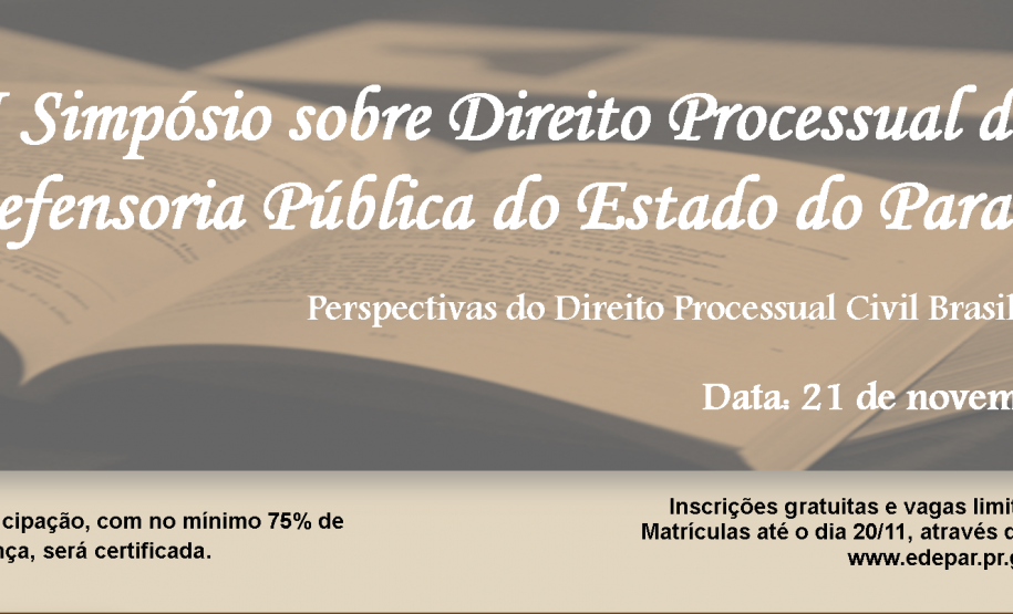 I Simpósio sobre Direito Processual Civil