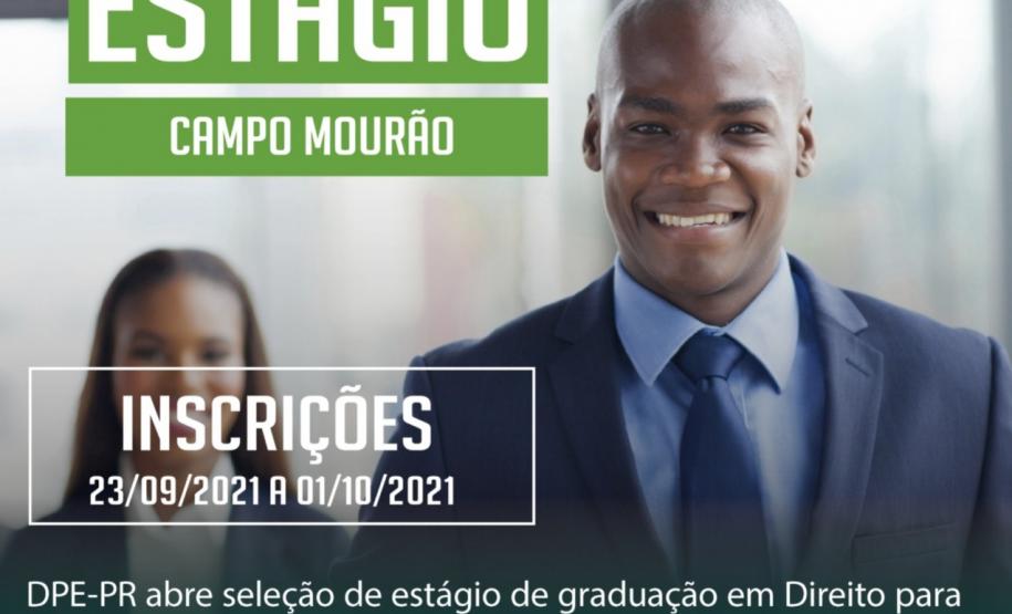 DPE-PR abre processo seletivo de estágio para graduandos de Direito