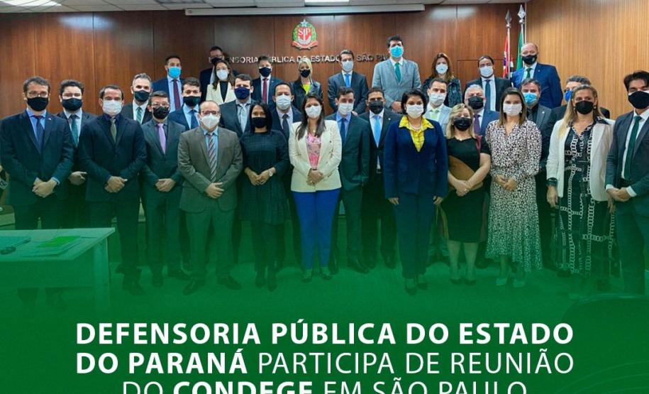 DPE-PR participa de reunião do CONDEGE em São Paulo