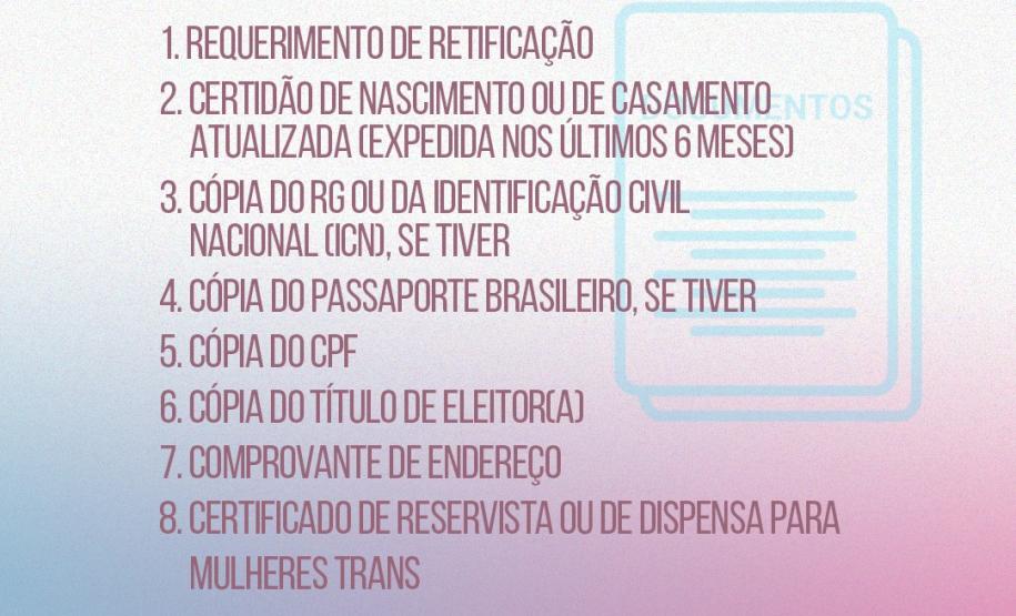 Passo a passo para realizar a retificação de gênero na Defensoria Pública do Paraná